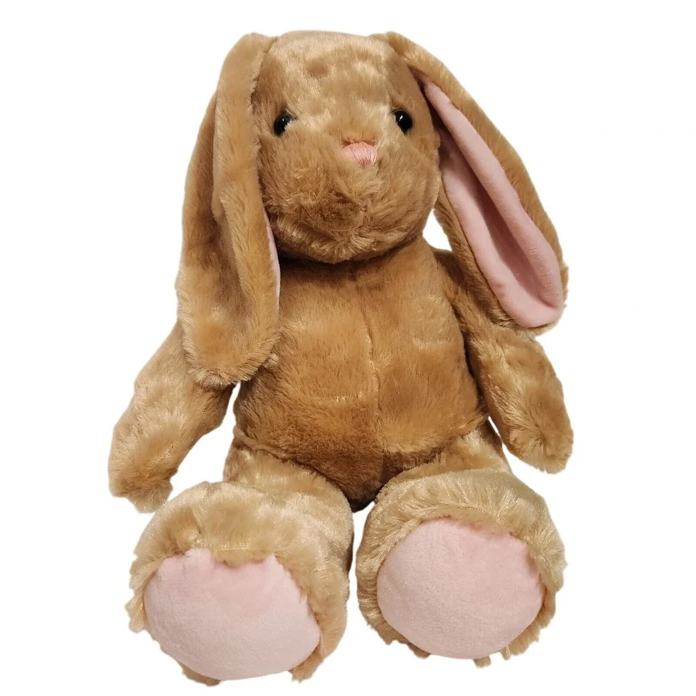 Build-A-Bear Pawlette Bunny Tan Easter Rabbit Plush Stuffed Animal No Sound Box